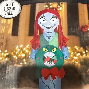 New Sally nightmare before Christmas inflatable 5 ft tall